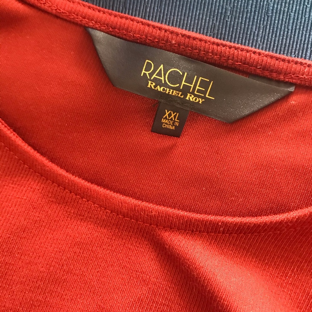 NEW LISTING - Rachel Roy Red Staple Top - Picture 4 of 4